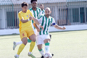 Ο Κερμενίδης σε φάση από το χθεσινό ματς του ΠΟΑ