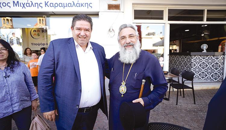 ΚΑΡΑΜΑΛΑΚΗΣ 
Τα εγκαίνια του κέντρου
στην Αλικαρνασσό 
και ο Αγ. Σύλλας 