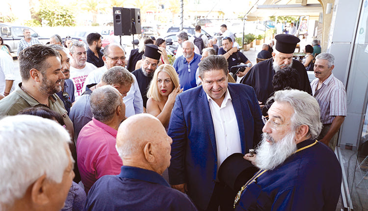 ΚΑΡΑΜΑΛΑΚΗΣ 
Τα εγκαίνια του κέντρου
στην Αλικαρνασσό 
και ο Αγ. Σύλλας 