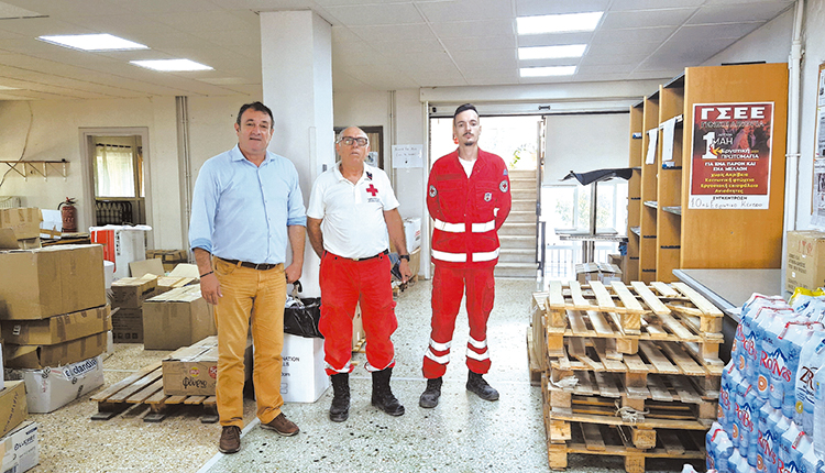 Ικανοποίηση στο ΕΚΗ για την ανθρωπιστική βοήθεια προς τη Θεσσαλία