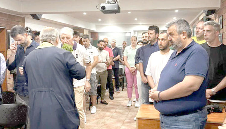 Από τον αγιασμό του ΣΥΔΚΑΚ