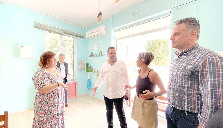 Στις υπηρεσίες ο Δημ. Πιτσικάκης 