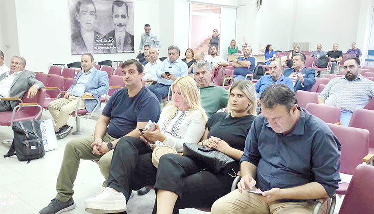 Στιγμιότυπο από την παρουσίαση της έρευνας