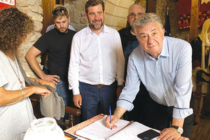 στο Λασίθι ο Αρναουτάκης