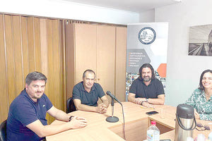 Ο Μανόλης Καμπουράκης