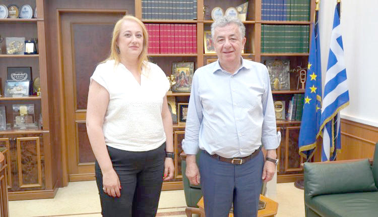 Η Μ. ΒΑΡΔΙΑΜΠΑΣΗ ΣΤΗΝ “Π” 
“Θέλουμε την Κρήτη σημείο αναφοράς”