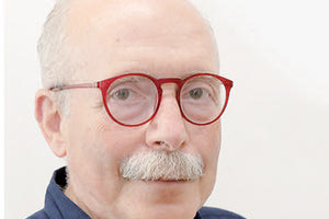 Ο υποψήφιος δημοτικός σύμβουλος με τον Αλέξη Καλοκαιρινό Μανώλης Σουρανάκης, κτηνίατρος