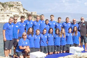 Η Εθνική ομάδα Ανοιχτής Θάλασσας στη Κέρκυρα