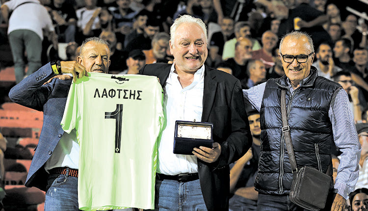 Η βράβευση του Λαφτσή