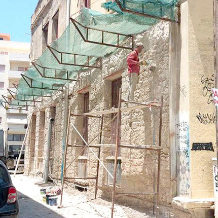 Θέματα ασφάλειας τέθηκαν το καλοκαίρι όταν άρχισαν εργασίες στο κτήριο χωρίς άδεια και επίβλεψη 