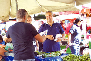 Από τη συνάντηση του Νίκου Σκουλά με παραγωγούς