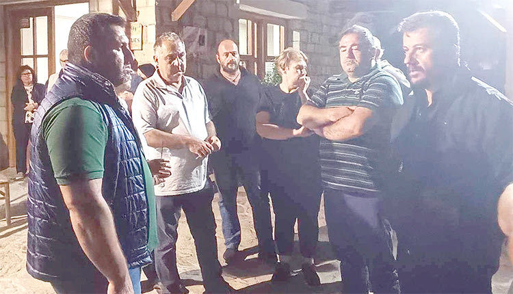 Όλους όσοι βοήθησαν στην κατάσβεση ευχαρίστηκε ο Μ. Κοκολάκης