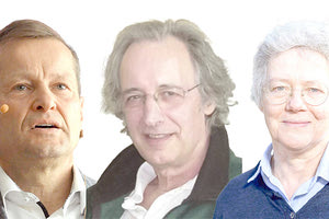 Οι τιμώμενοι Φέρεντς Κράους, Πιέρα Αγκοστινί και Αν Λ’ Ουιγιέ