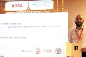 Το Βραβείο “Bernard Roy 2023” στον καθηγητή του Πολυτεχνείου Κρήτης Ελευθέριο Σίσκο