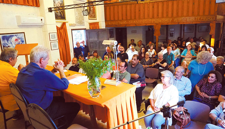 Από την επίσκεψη στην Αγία Αικατερίνη 