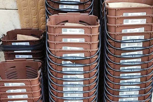 Μέχρι την Τετάρτη η διανομή των οικιακών καφέ κάδων