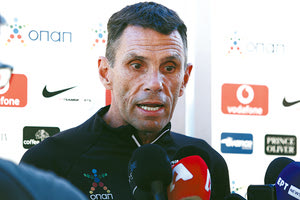 Ο προπονητής της Εθνικής κ. Πογέτ