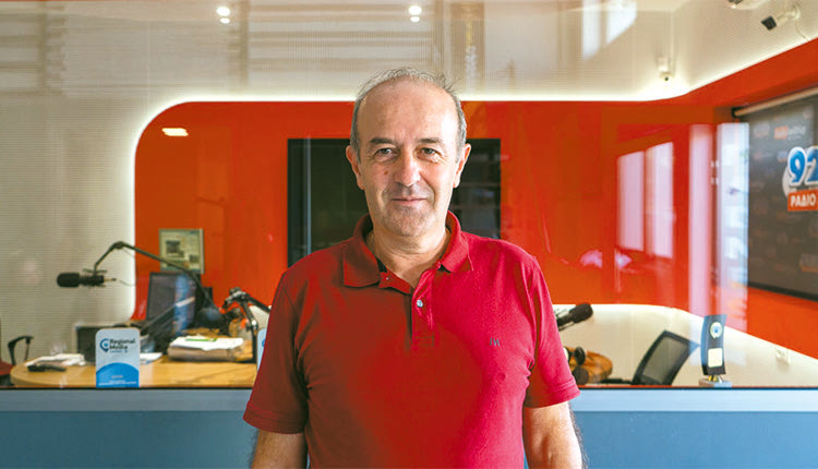 Ο Μανόλης Φραγκούλης