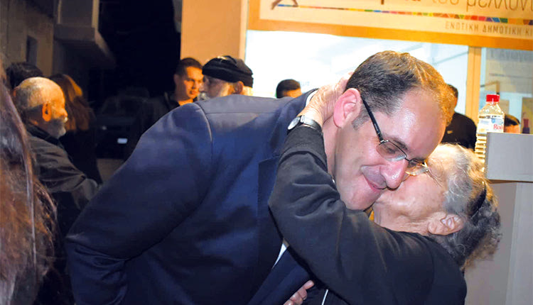 Ο επανεκλεγείς δήμαρχος Ανωγείων Σωκράτης Κεφαλογιάννης