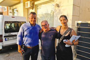 Γνωρίζουν πιένες οι λιμενικοί στο δήμο Μαλεβιζίου! Πρώτος βγήκε στο Κεντρικό Συμβούλιο ο Γιάννης Κοτσυφός με 1099 ψήφους και πρώτη η Μαρία Μιχαλάκη