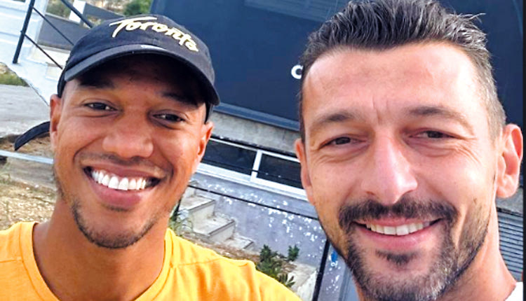 Ο Τζόναθαν Ντε Γκούζμαν βρέθηκε χθες στο Ηράκλειο