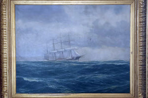 Θαλασσογραφία γνωστού Έλληνα ζωγράφου στο Ναυτικό Μουσείο Κρήτης