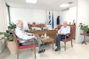 Από τη συνάντηση Λαμπρινού και Καλοκαιρινού