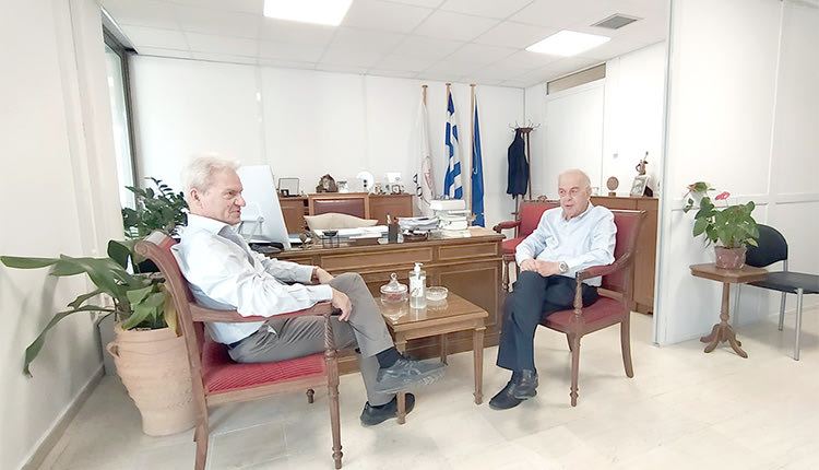 Από τη συνάντηση Λαμπρινού και Καλοκαιρινού