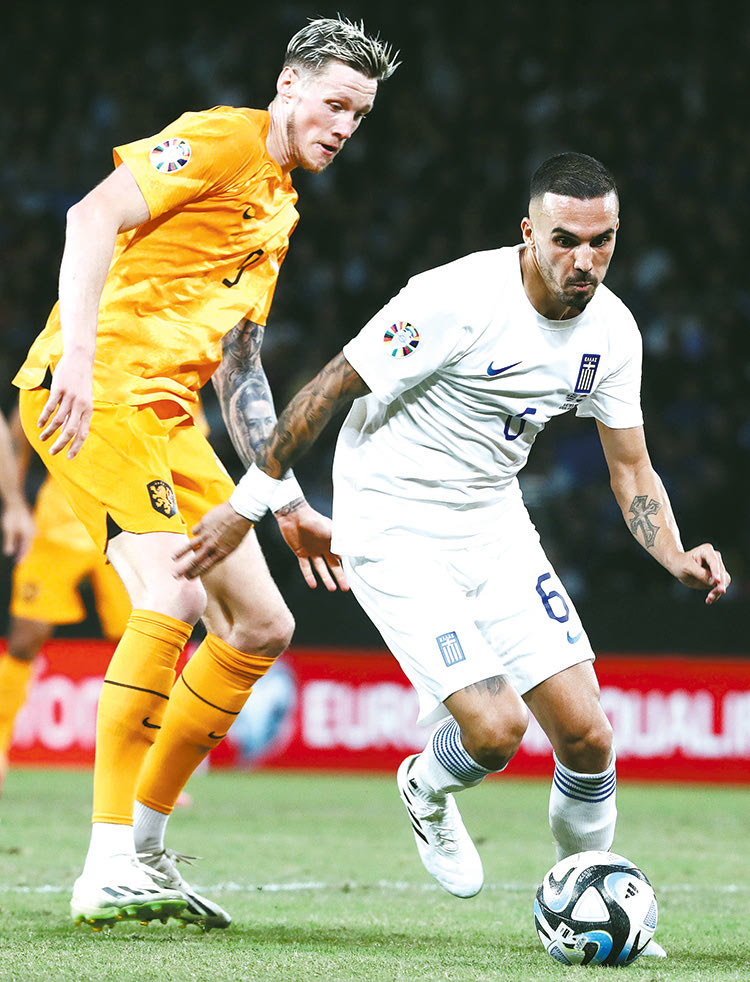 ΕΧΑΣΕ ΜΕ 1-0 ΑΠΟ ΤΗΝ ΟΛΛΑΝΔΙΑ ΚΑΙ ΠΛΕΟΝ ΘΑ ΠΑΛΕΨΕΙ ΓΙΑ ΤΗΝ ΠΡΟΚΡΙΣΗ ΣΤΑ ΤΕΛΙΚΑ ΤΟΥ EURO 2024 ΜΕΣΩ ΤΩΝ ΠΛΕΪ ΟΦ ΤΟΥ NATIONS LEAGUE
Έπεσε ηρωικά η Εθνική…