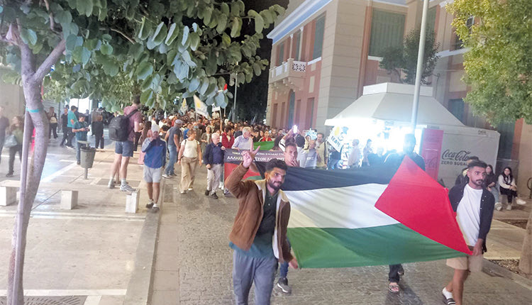 Μεγάλη ήταν η συμμετοχή 
του κόσμου στην κινητοποίηση