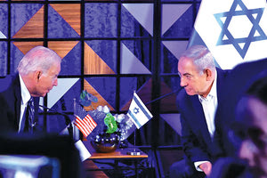 Στήριξη Μπάιντεν στο Ισραήλ