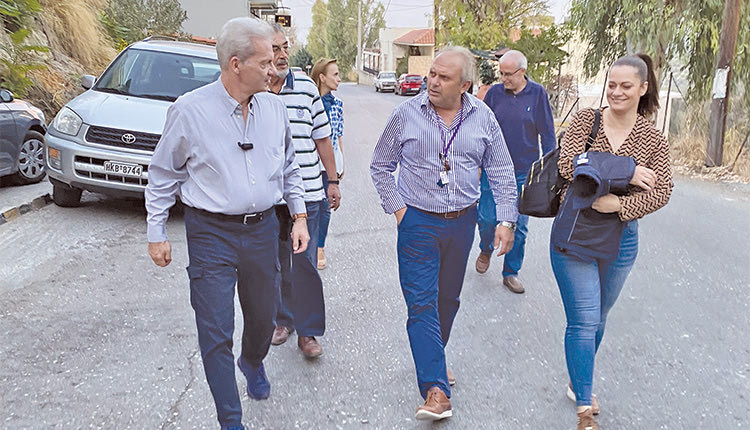 Συνεχίζει τις μετεκλογικές περιοδείες ο Καλοκαιρινός