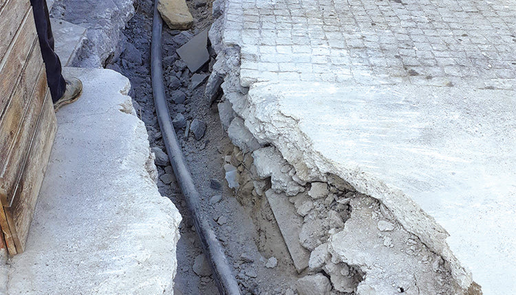 Αστοχία της μελέτης για το δίκτυο πυρέσβεσης στην Αγία Τριάδα