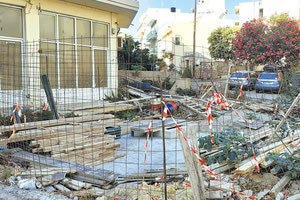 Αστοχία της μελέτης για το δίκτυο πυρέσβεσης στην Αγία Τριάδα