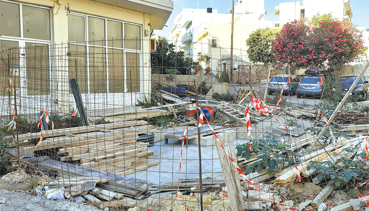 Αστοχία της μελέτης για το δίκτυο πυρέσβεσης στην Αγία Τριάδα