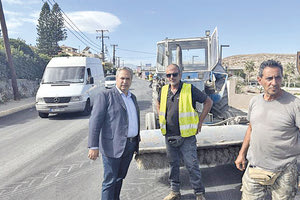 Νέος ασφαλτοτάπητας στον Καρτερό