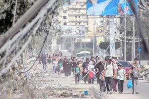 Παλαιστίνιοι εξακολουθούν να επιστρέφουν από τον νότο στον βορρά