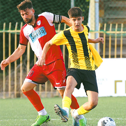 Φάση από το ματς του Εργοτέλη με την Χερσόνησο