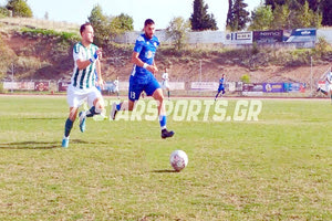 Στιγμιότυπο από την χθεσινή ήττα του ΠΟΑ στη Θήβα