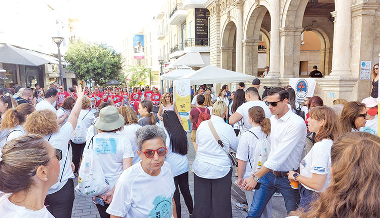 Μεγάλη και φέτος η ανταπόκριση του κόσμου στο κάλεσμα του “Ευ Ζω με τον Καρκίνο”