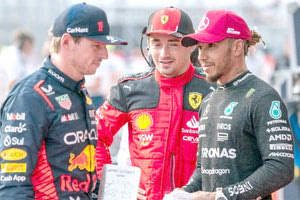 Πρώτος ο Φερστάπεν (αριστερά) στις ΗΠΑ