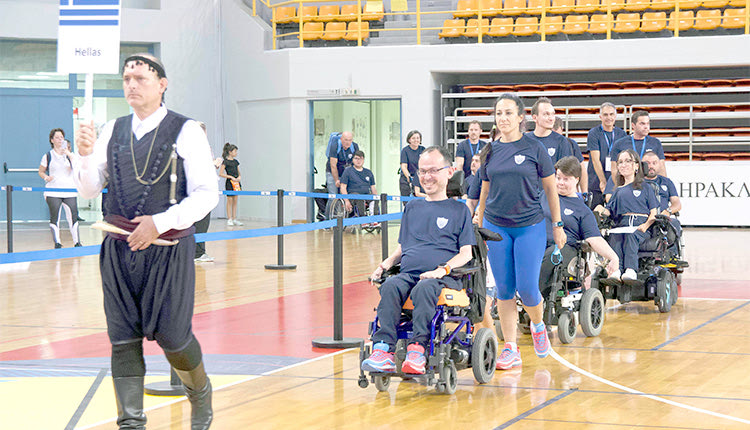 Ο Γρηγόρης Πολυχρονίδης ηγείται της εθνικής ομάδας Boccia στο Ηράκλειο