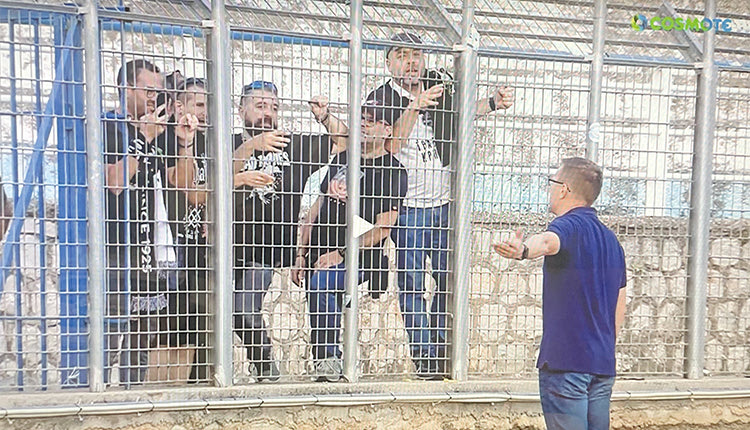 «Συγνώμη» από τους φίλους του ΟΦΗ που ακολούθησαν την ομάδα στη Λαμία ζήτησε ο Βάλντας Νταμπράουσκας
