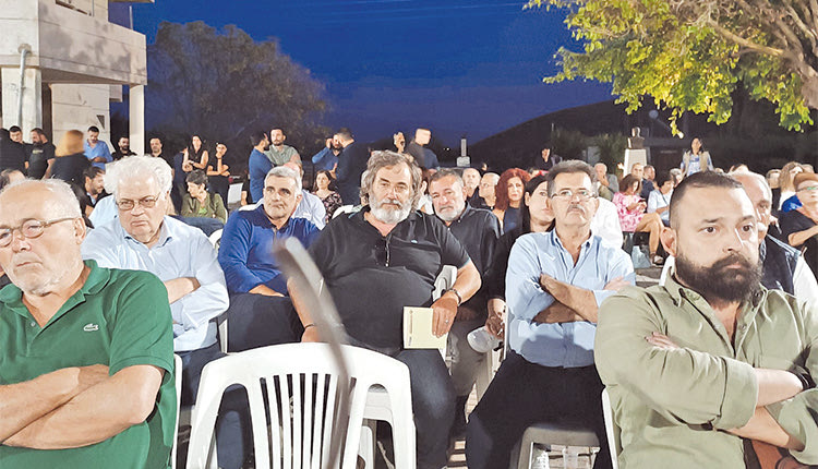 Με επιτυχία η εκδήλωση για τον Γιώργη Καράτζη στο Μελιδοχώρι