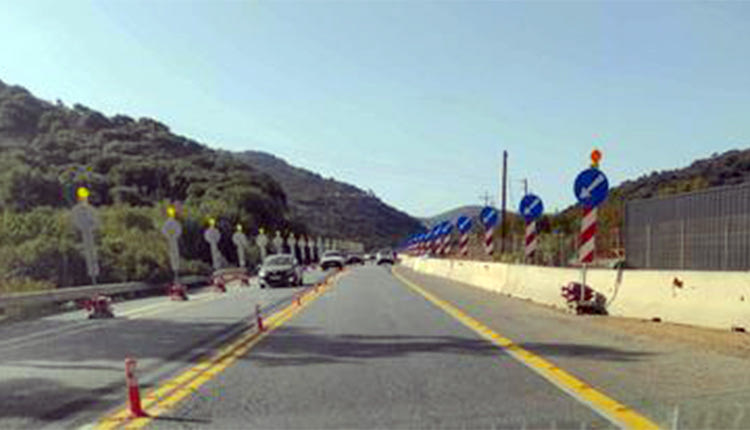 Άρχισαν να τοποθετούνται σημάνσεις στο τμήμα Νεάπολη – Άγιος Νικόλαος