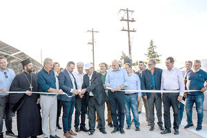 Από τα εγκαίνια του δεύτερου έργου της Μινώα Ενεργειακής