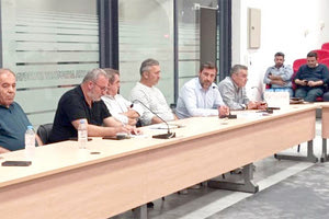 Από τη σύσκεψη στην Ιεράπετρα για το φράγμα Μπραμιανών