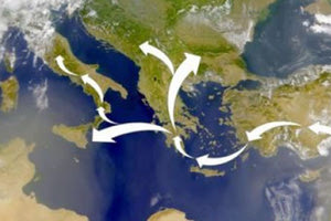 Δεν είναι μόνο οι Παλαιστίνιοι που ερίζουν την καταγωγή τους από την Κρήτη, όπως μου λέει συνεργάτης μου με αφορμή σχόλιό μου. Το ίδιο και χειρότερο προσπαθούν να κάνουν και οι Εβραίοι, που πιστεύουν ότι οι Μινωίτες ήταν απόγονοί τους.