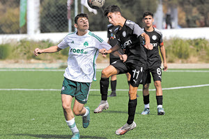 Φάση από το ματς Κ15 ΟΦΗ-ΠΑΟ