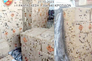 Σε χώρο μεταφορικής εταιρείας στο Ηράκλειο κρυβόταν το «εκρηκτικό φορτίο» που αναζητούσαν οι λιμενικοί.